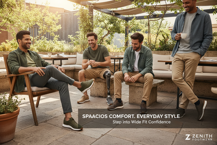 Mens Wide Fit Shoes