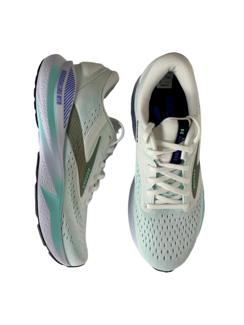 Load image into Gallery viewer, white brooks trainers for women
