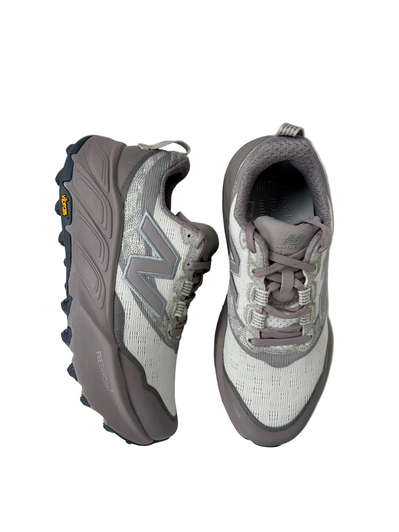 Load image into Gallery viewer, grey new balance trail shoes
