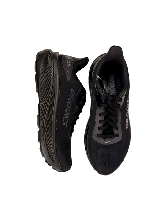 brooks gor tex  black shoes for women