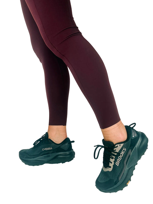 black waterproof trainers