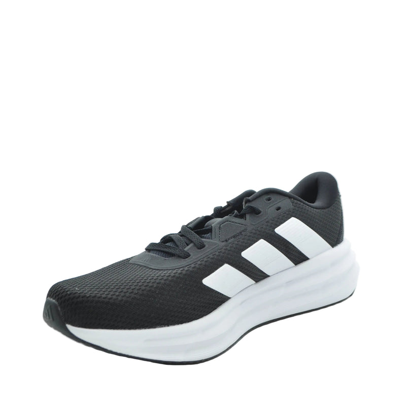 Load image into Gallery viewer, black and white adidas trainers
