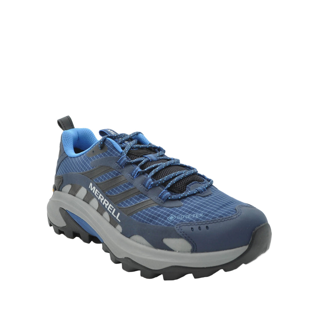 navy trail shoes for men