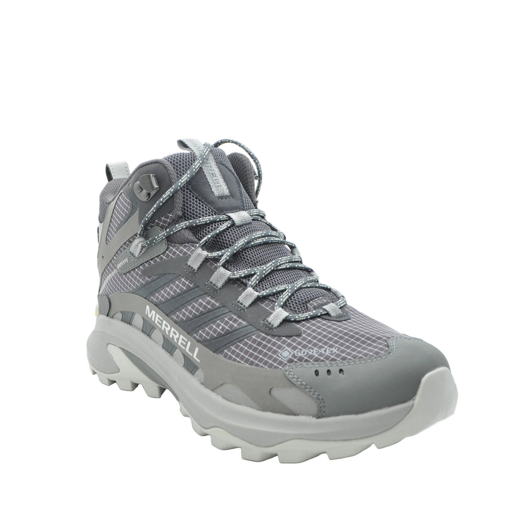 grey hiking boots