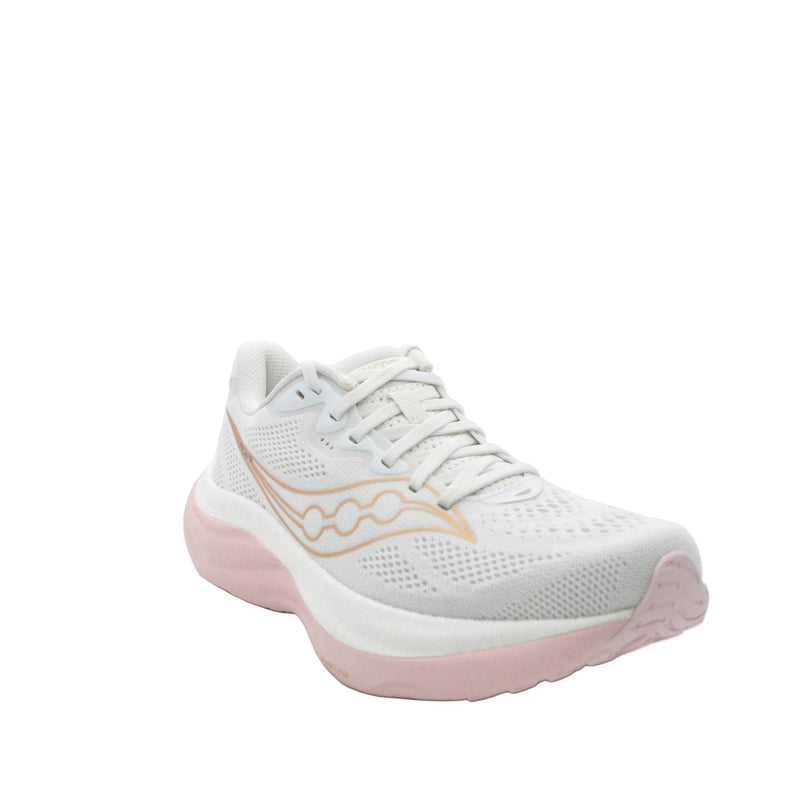 Load image into Gallery viewer, white saucony trainers
